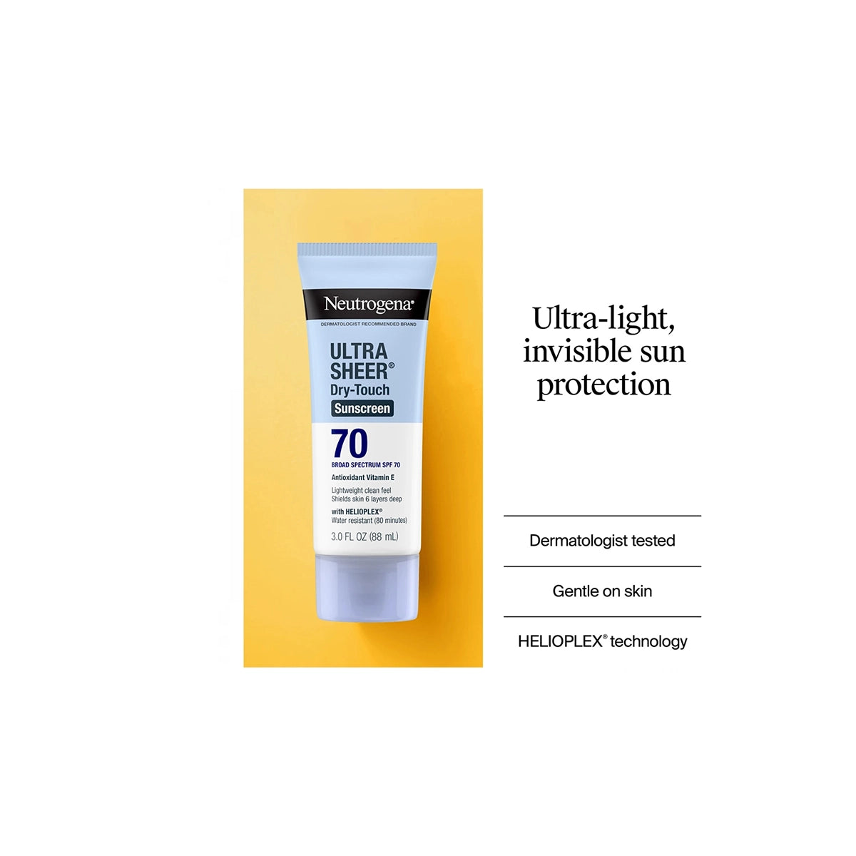 NEUTROGENA SUNSCREEN ULTRA SHEER DRY TOUCH SPF30 88ML