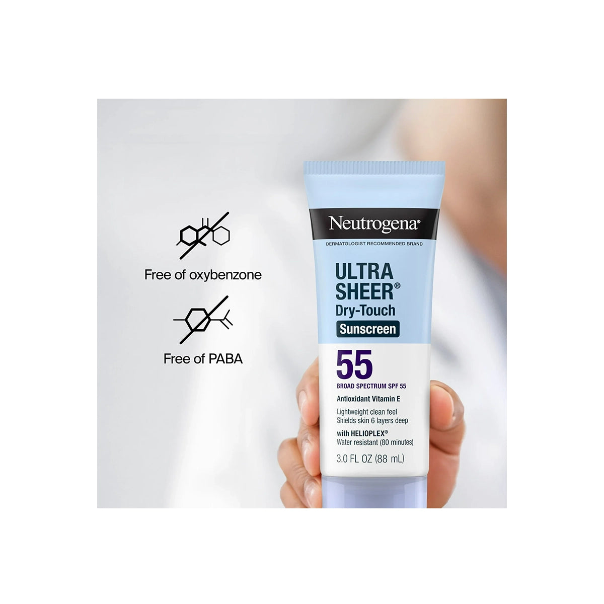 NEUTROGENA SUNSCREEN ULTRA SHEER DRY TOUCH SPF45 88ML