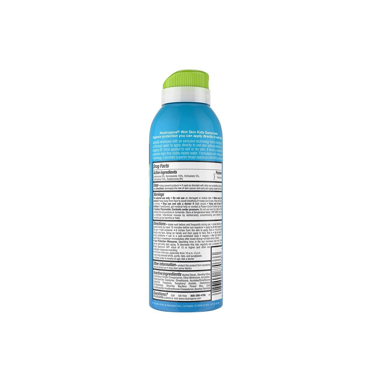NEUTROGENA SUNSCREEN WET SKIN KIDS SPF 70+ 141G