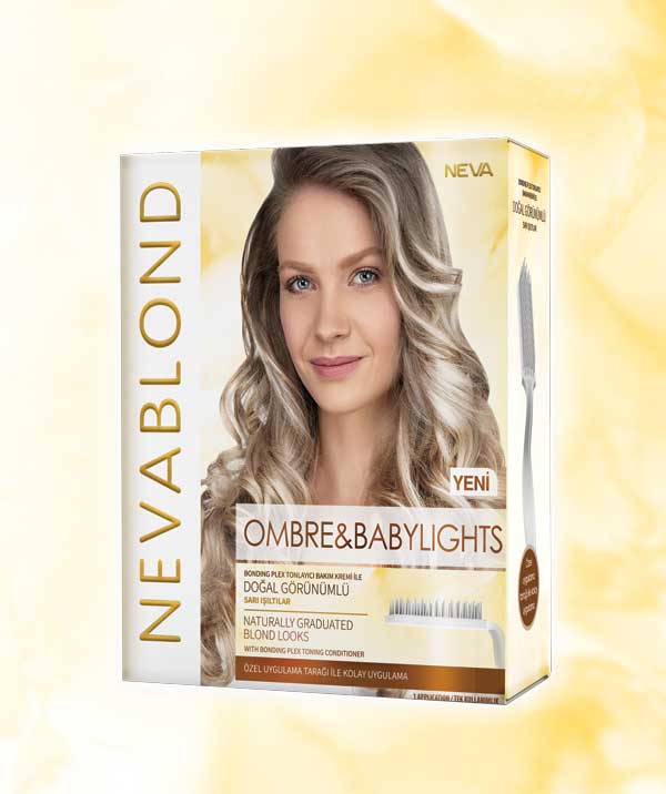 NEVA HAIR COLOR BLOND OMBRE & BABY LIGHTS