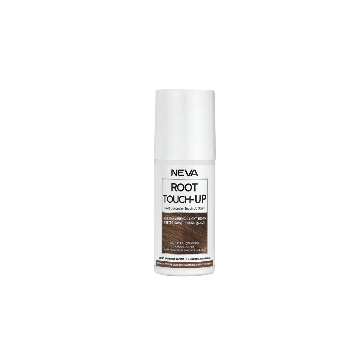 NEVA ROOT TOUCH UP HAIR SPRAY 75ML LIGHT BROWN