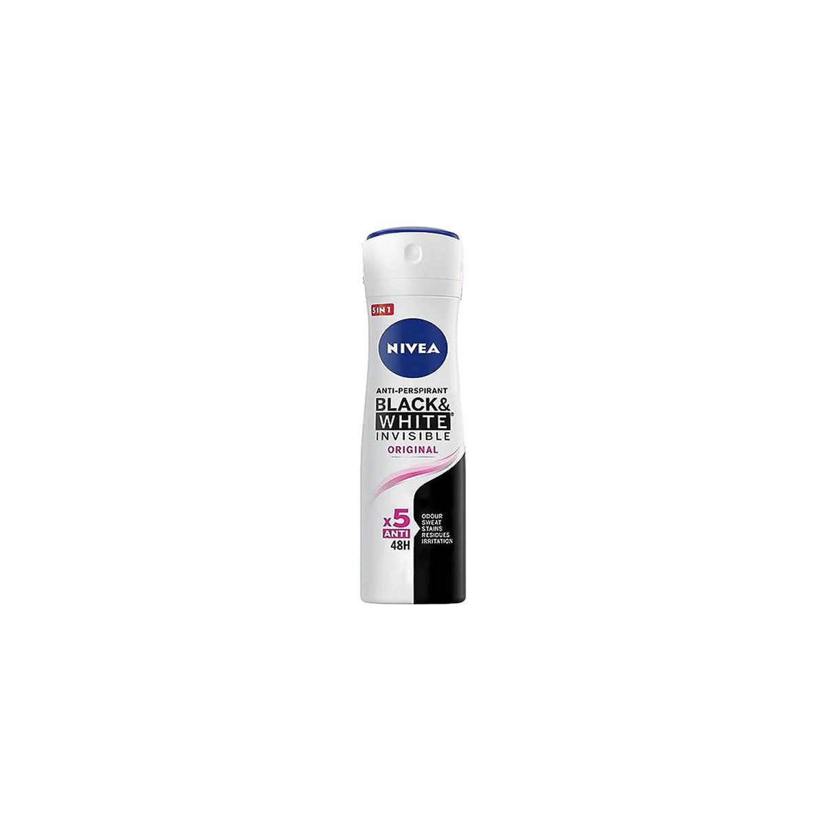 NIVEA BODY SPRAY 150ML BLACK & WHITE INVISIBLE ORIGINAL