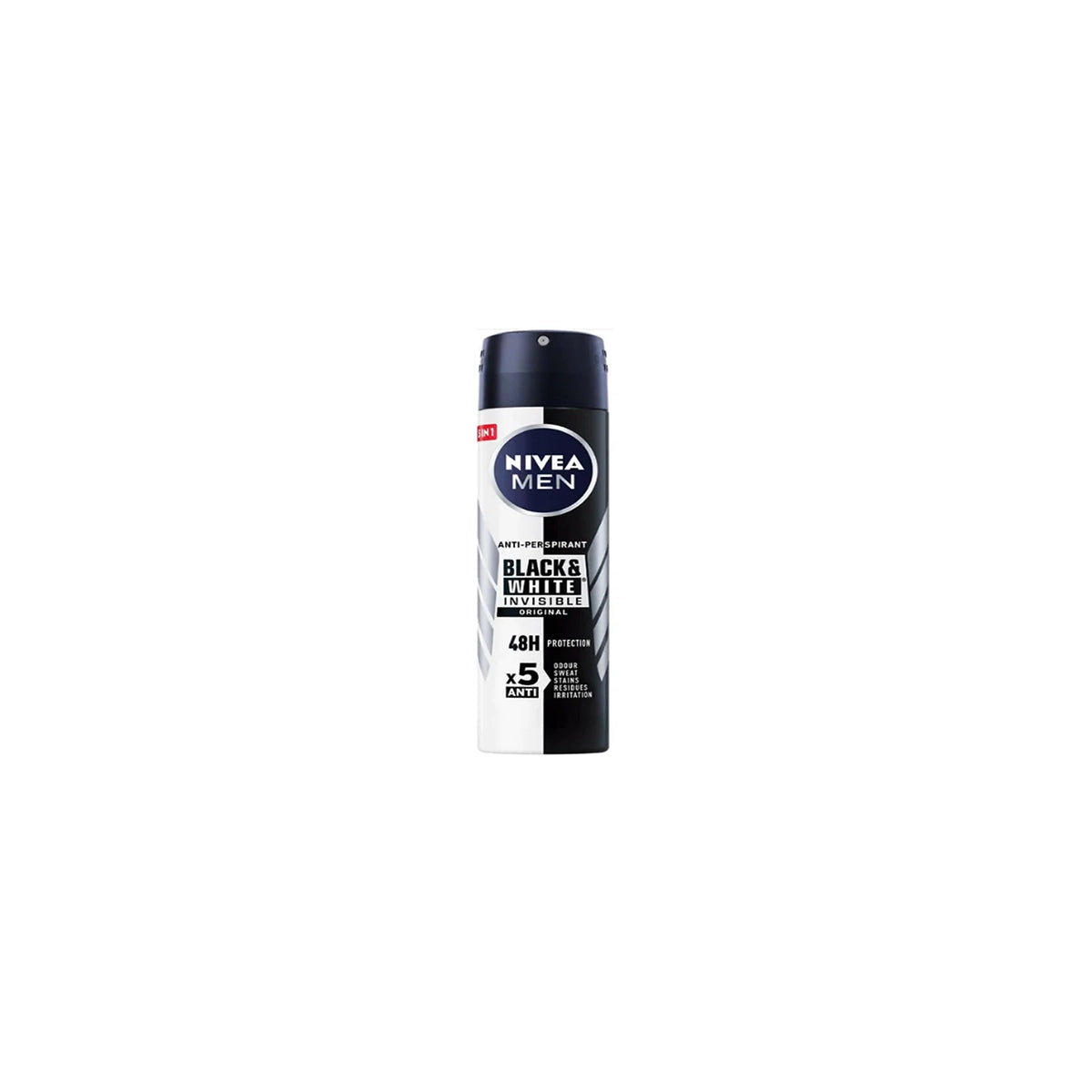 NIVEA MEN BODY SPRAY 150ML BLACK & WHITE INVISIBLE ORIGINAL