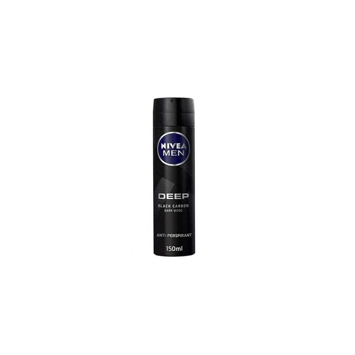 NIVEA MEN BODY SPRAY 150ML DEEP BLACK CARBON DARK WOOD