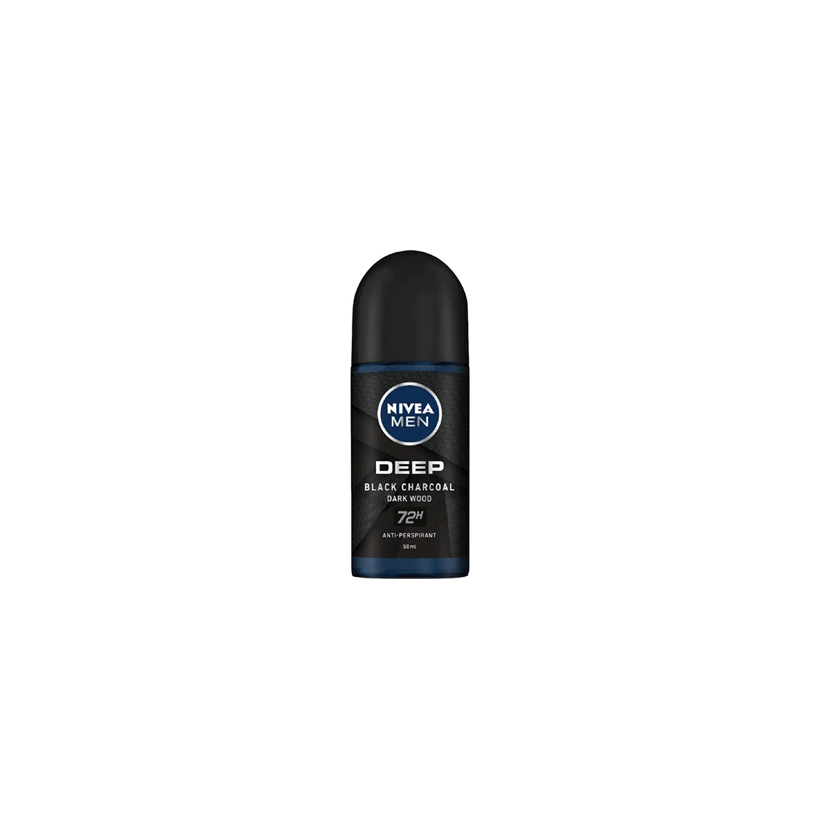 NIVEA MEN ROLL ON 50ML DEEP BLACK CARBON DARK WOOD