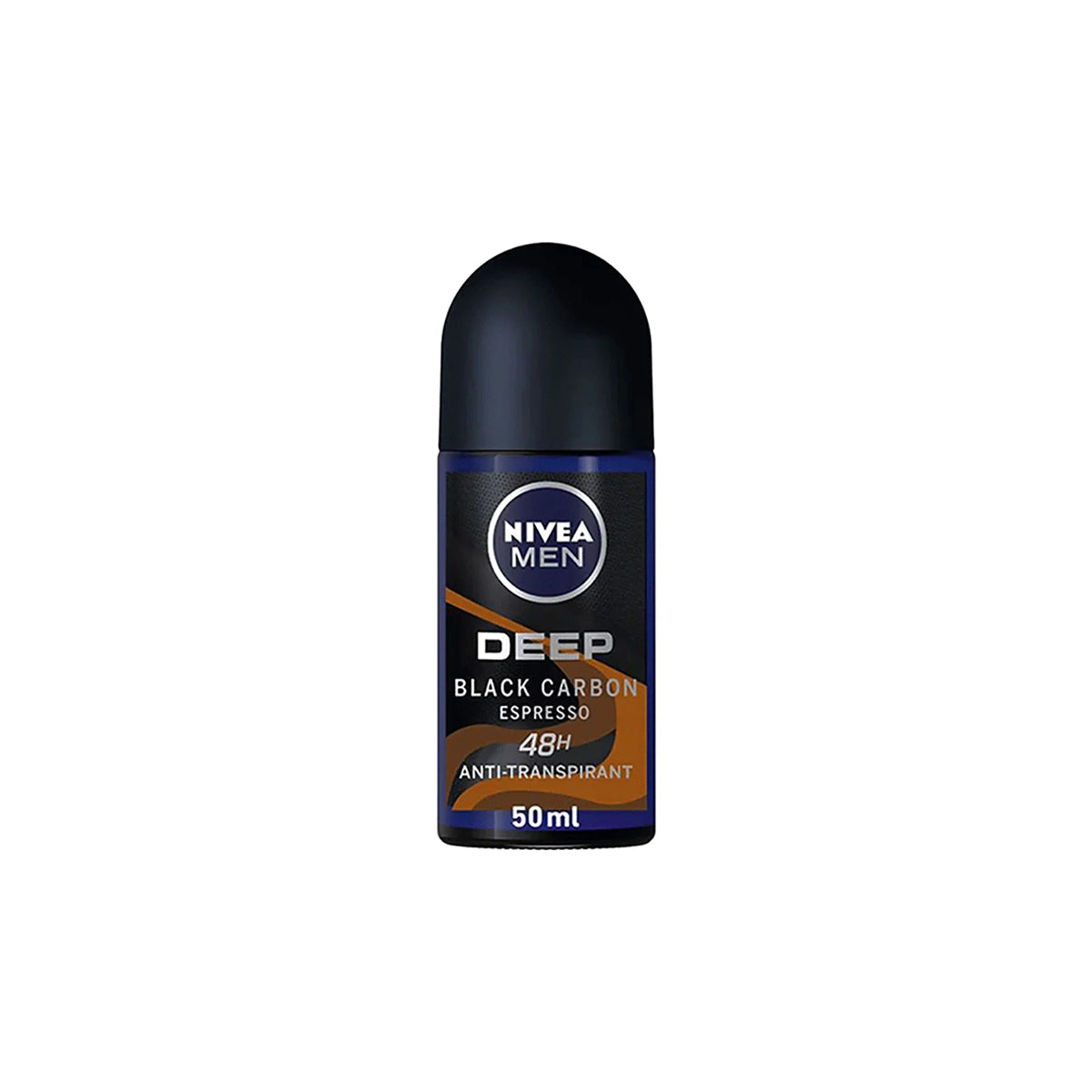 NIVEA MEN ROLL ON 50ML DEEP BLACK CHARCOAL ESPRESSO