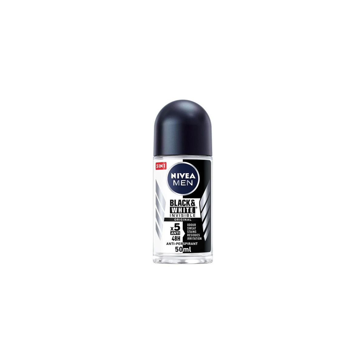 NIVEA ROLL ON 50ML BLACK & WHITE INVISIBLE ORIGINAL