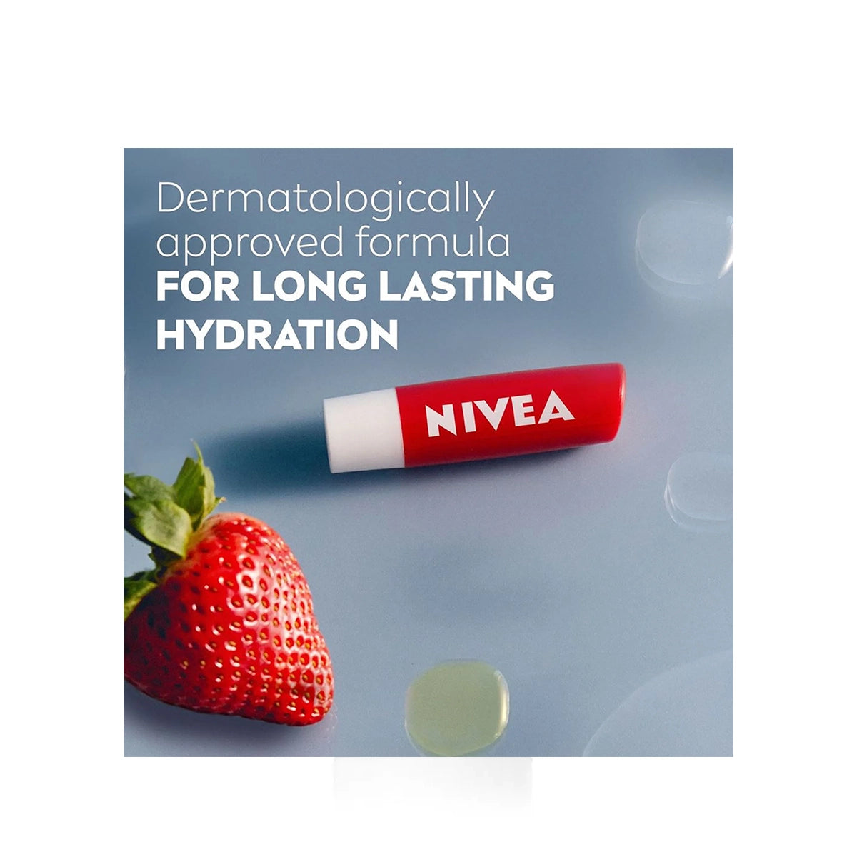NIVEA LIP BALM STRAWBERRY SHINE MOISTURE