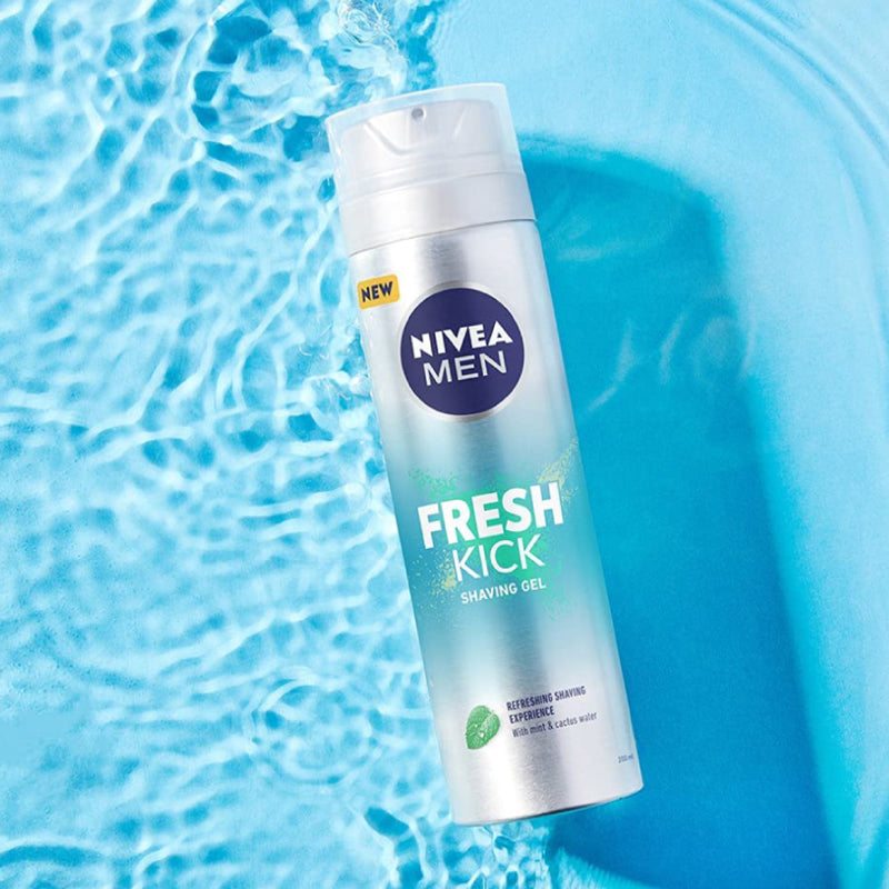 NIVEA MEN SHAVING GEL 200ML FRESH KICK