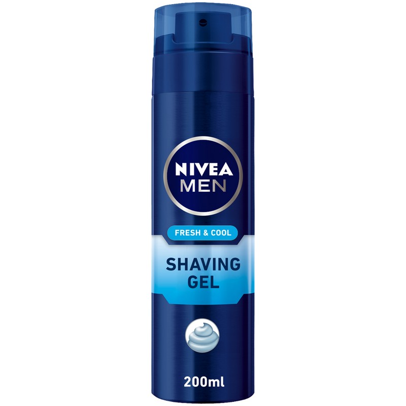 NIVEA MEN SHAVING GEL 200ML FRESH & COOL