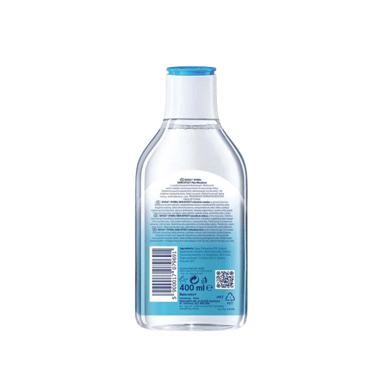 NIVEA MICELLAIR WATER 400ML HYDRA SKIN EFFECT