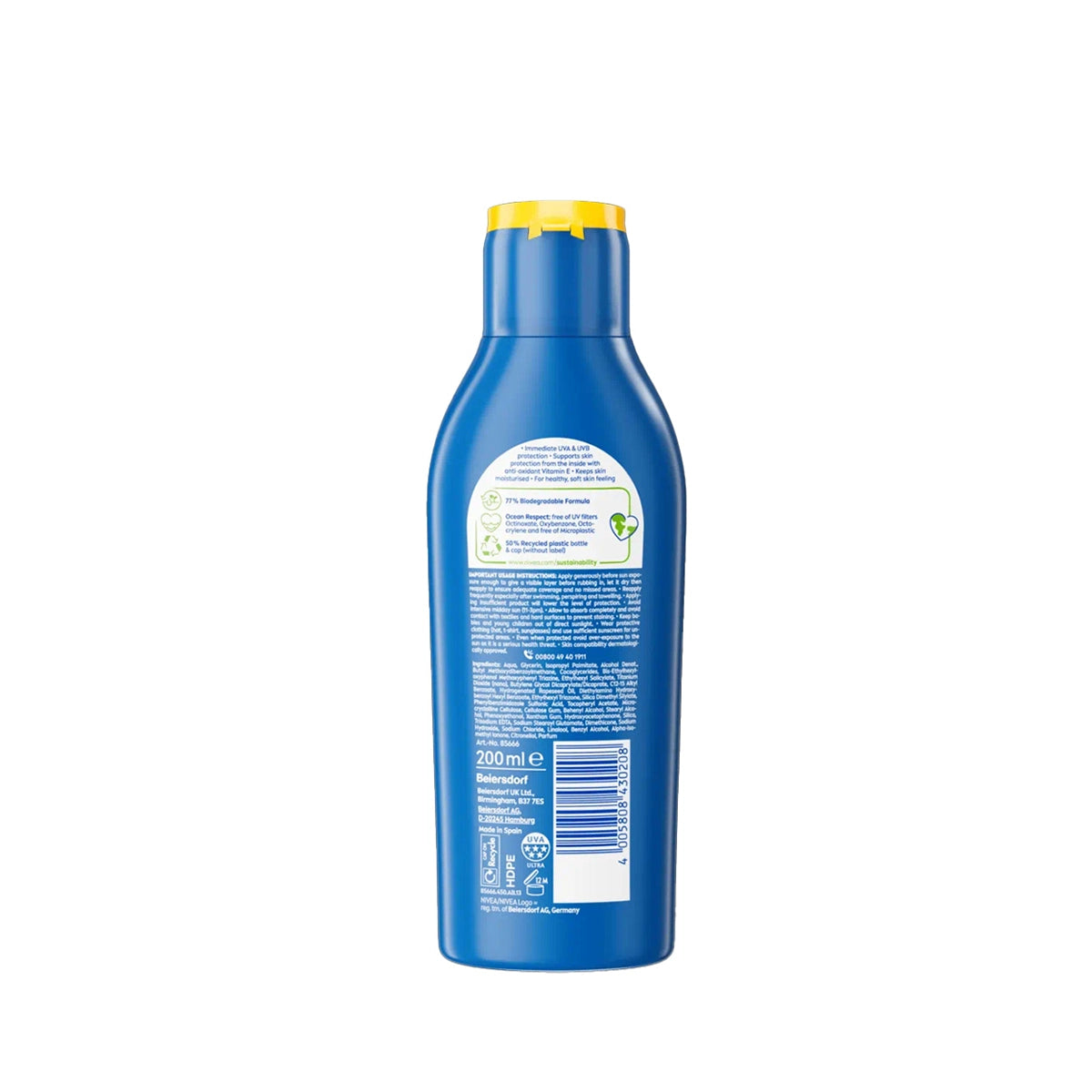 NIVEA SUN PROTECT & MOISTURE 200ML SPF30