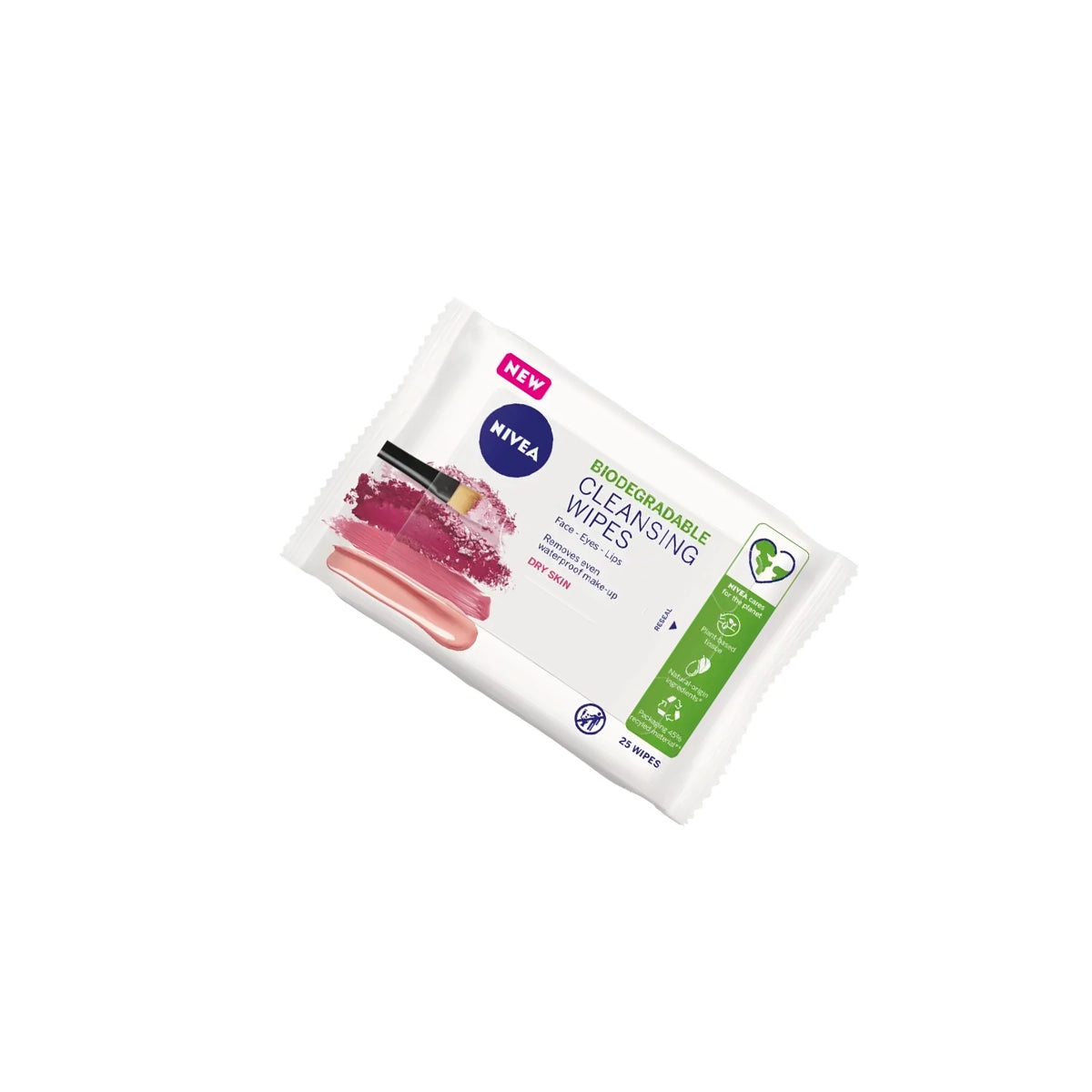 NIVEA CLEANSING WIPES DRY SKIN 25WIPES