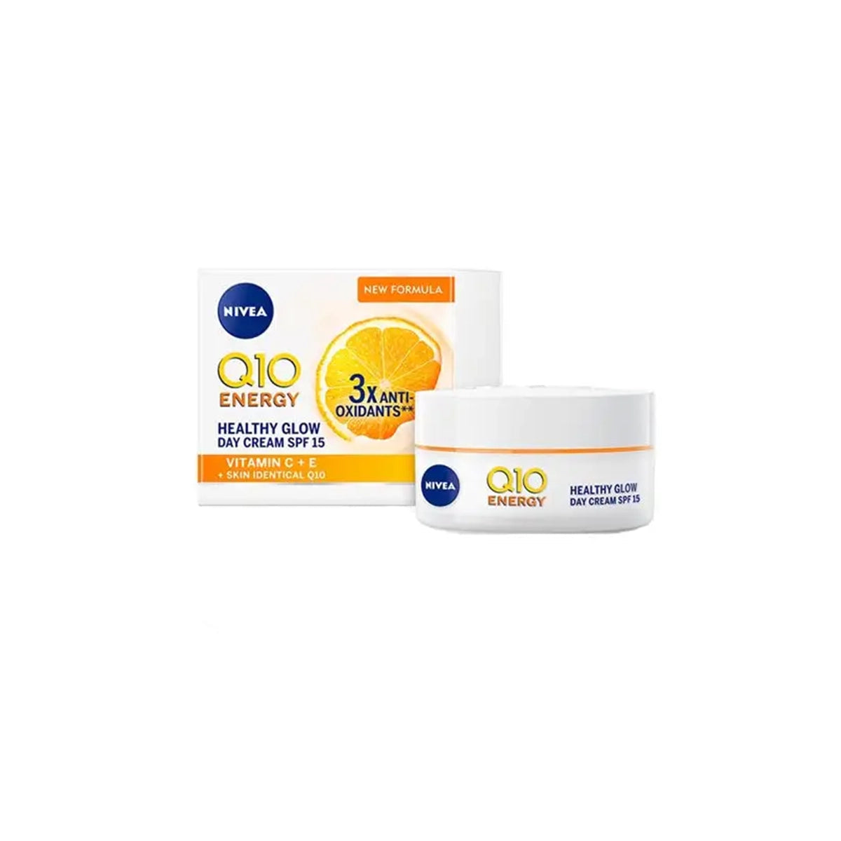 NIVEA HEALTHY GROW DAY CREAM SPF15 Q10 ENERGY 3X ANTIOXIDANT