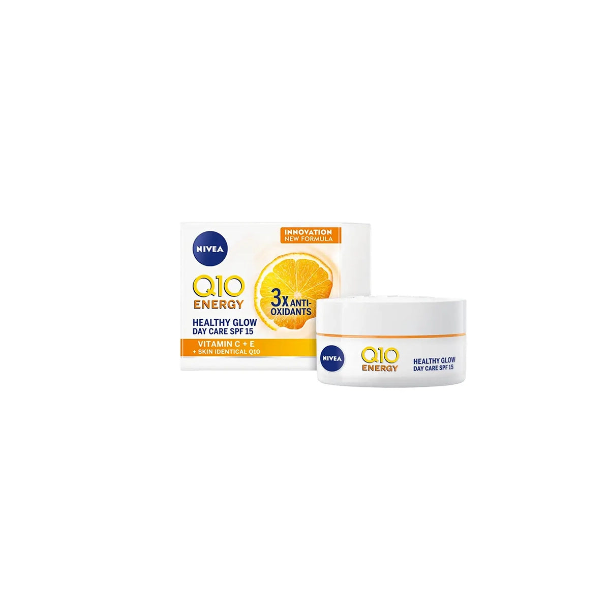 NIVEA Q10 ENERGY 3X DAY CARE SPF15 CREAM 50ML