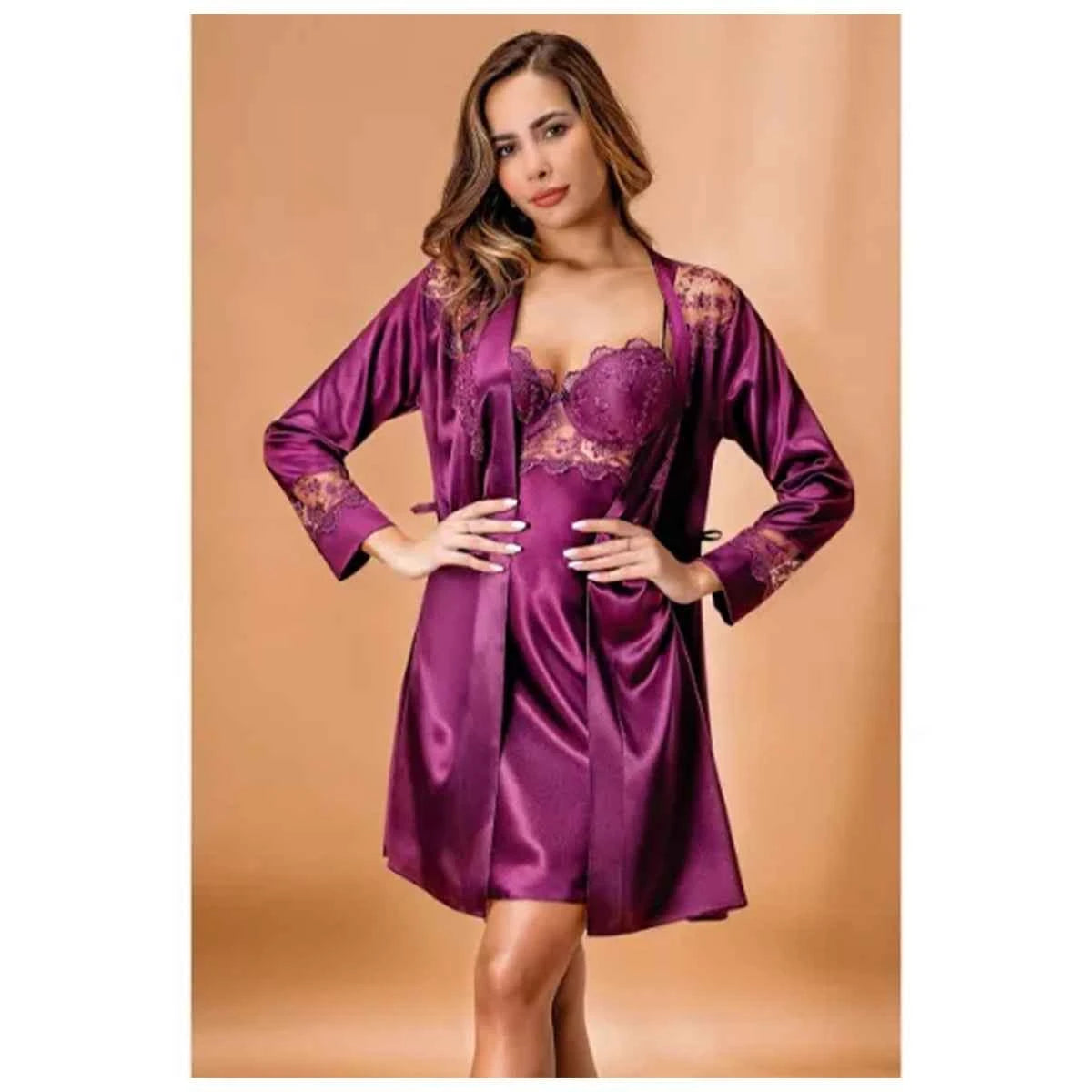 NURTEKS KIMONO SET WITH CUPS 5384