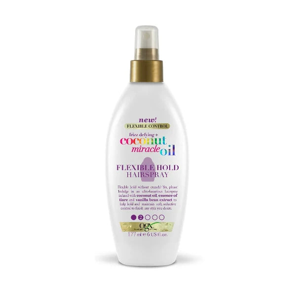 OGX COCONUT MIRACLE OIL FLEXIBLE HOLD HAIRSPRAY 177ML
