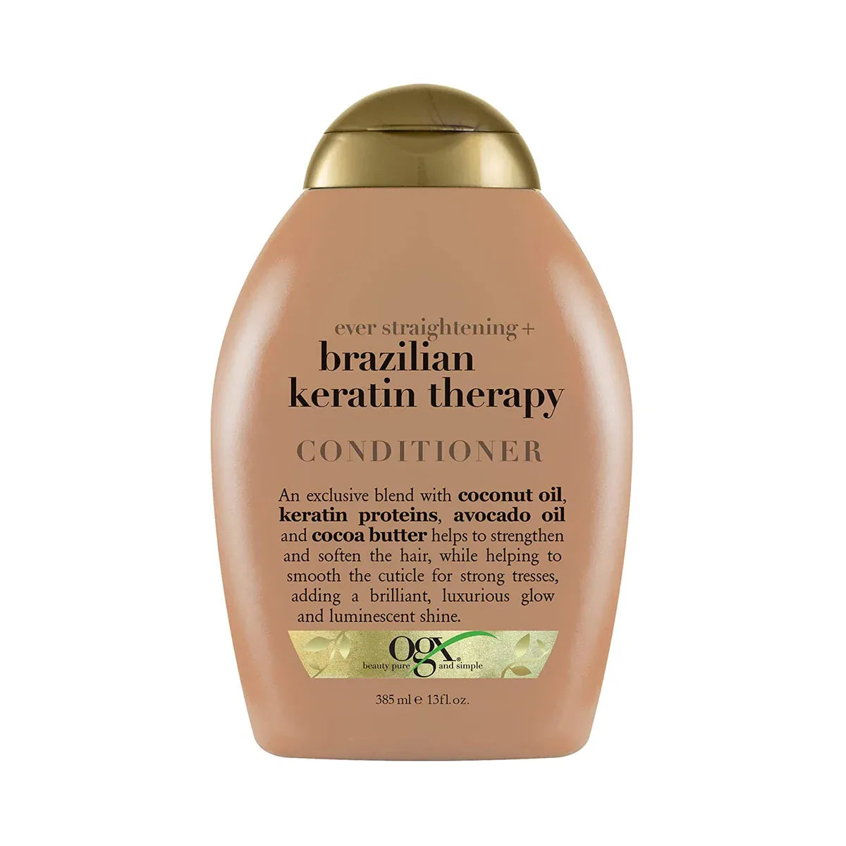 OGX CONDITIONER 385ML BRAZILIAN KERATIN SMOOTH