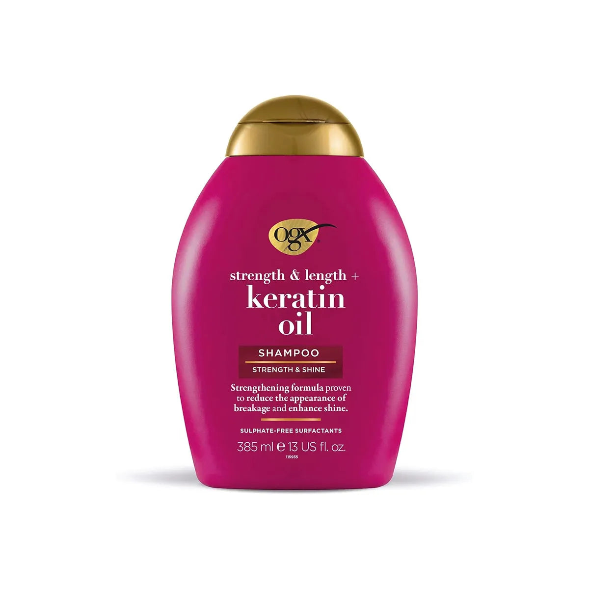 OGX SHAMPOO 385ML KERATIN OIL.