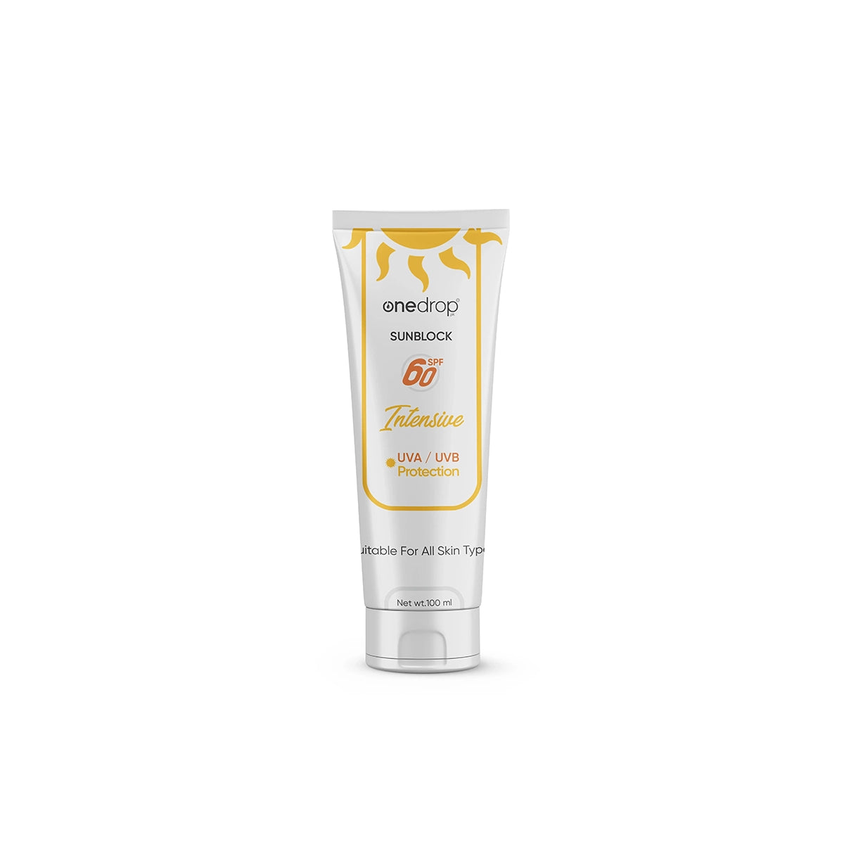 ONE DROP SUNBLOCK 100ML SPF60 INTENSIVE UV