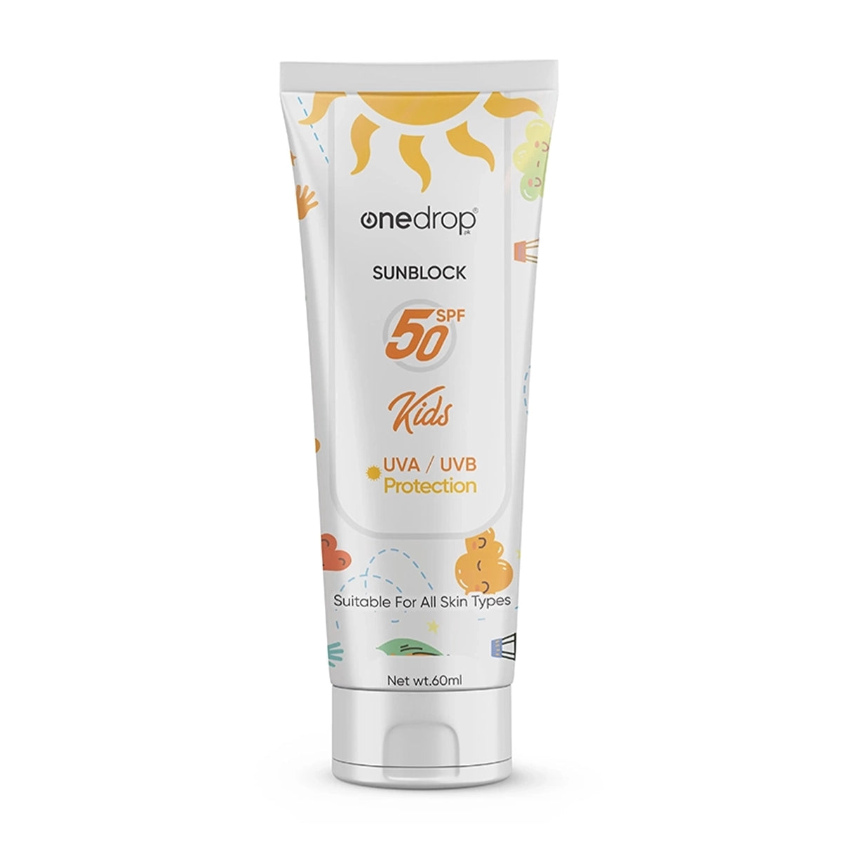 ONE DROP SUNBLOCK 100ML SPF50 FOR KIDS