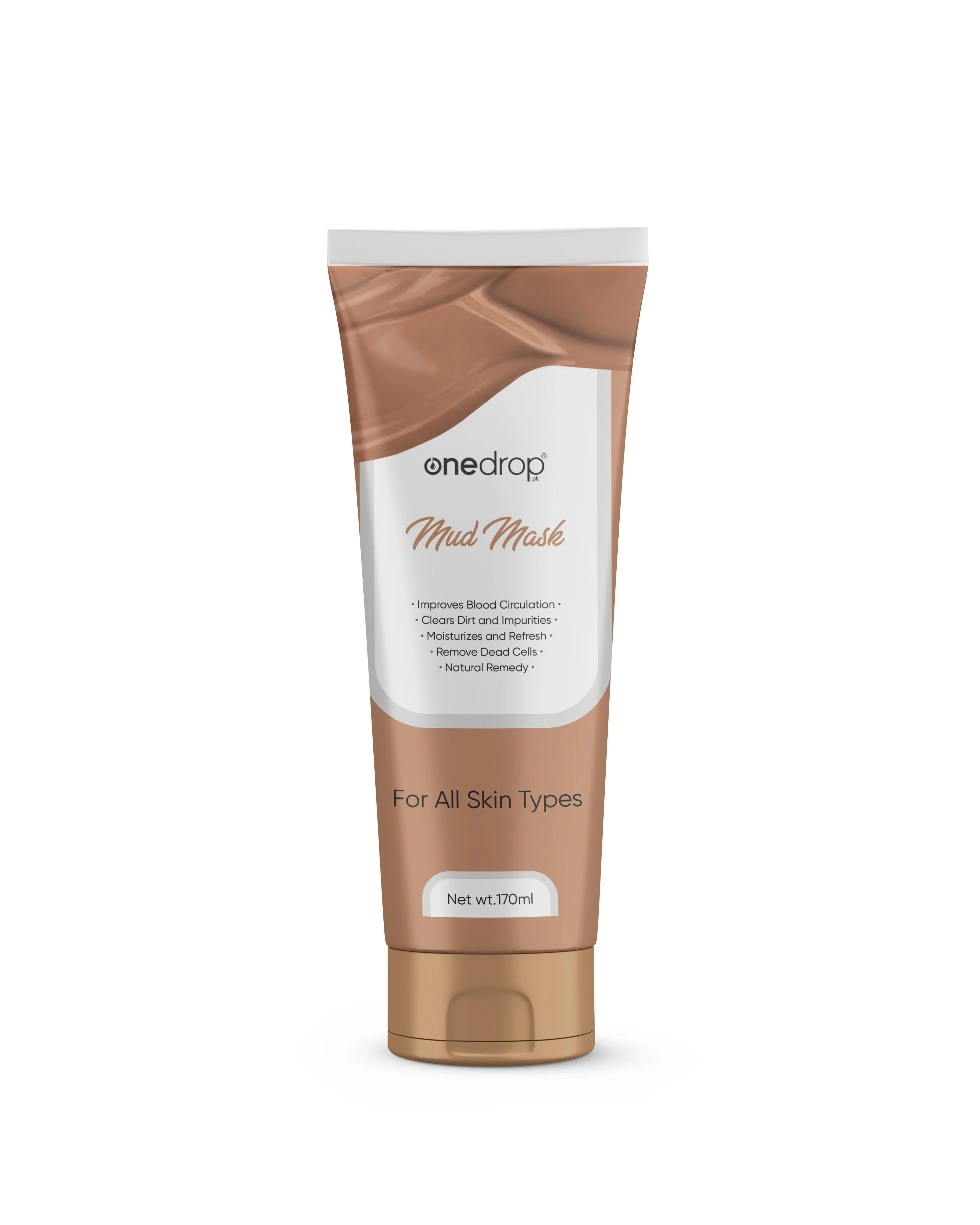 ONE DROP MUD MASK 170ML ALOE VERA & VITAMIN C