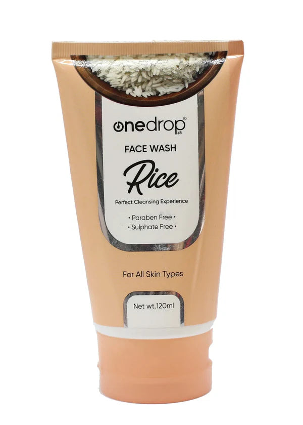 ONE DROP RICE FACE WASH 120ML
