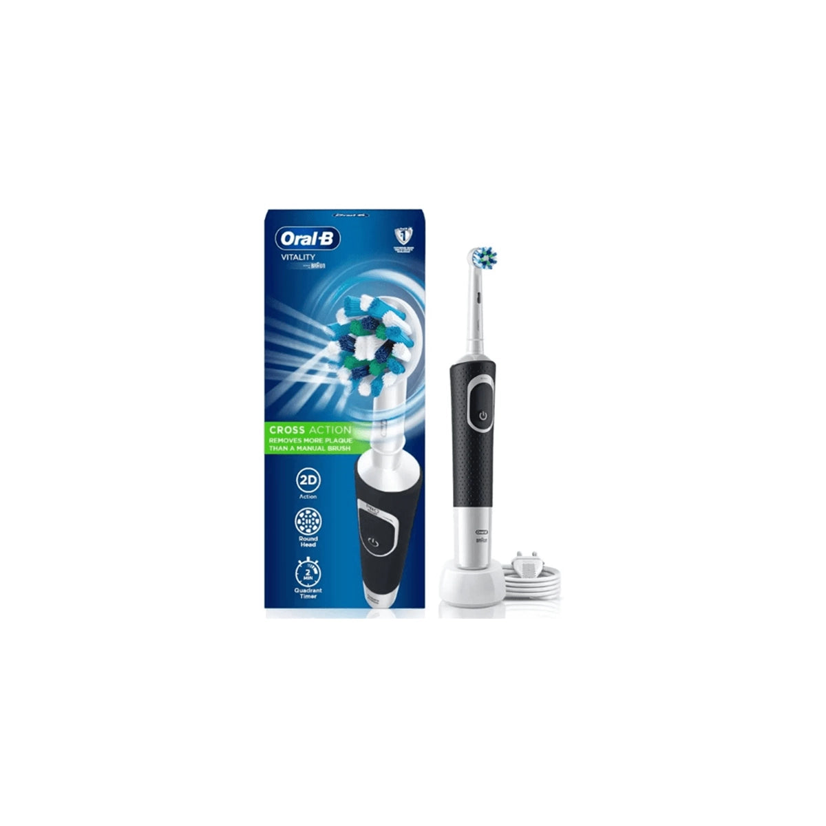 ORAL B VITALITY CROSS ACTION TEETH CLEANER