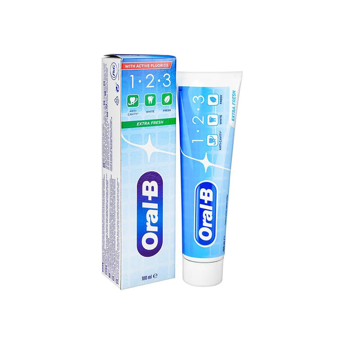 ORAL B T PASTE 100ML 123 MINT