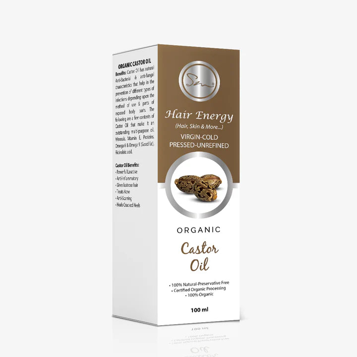 HAIR ENERGY ORGANIC CASTOR OIL 100ML