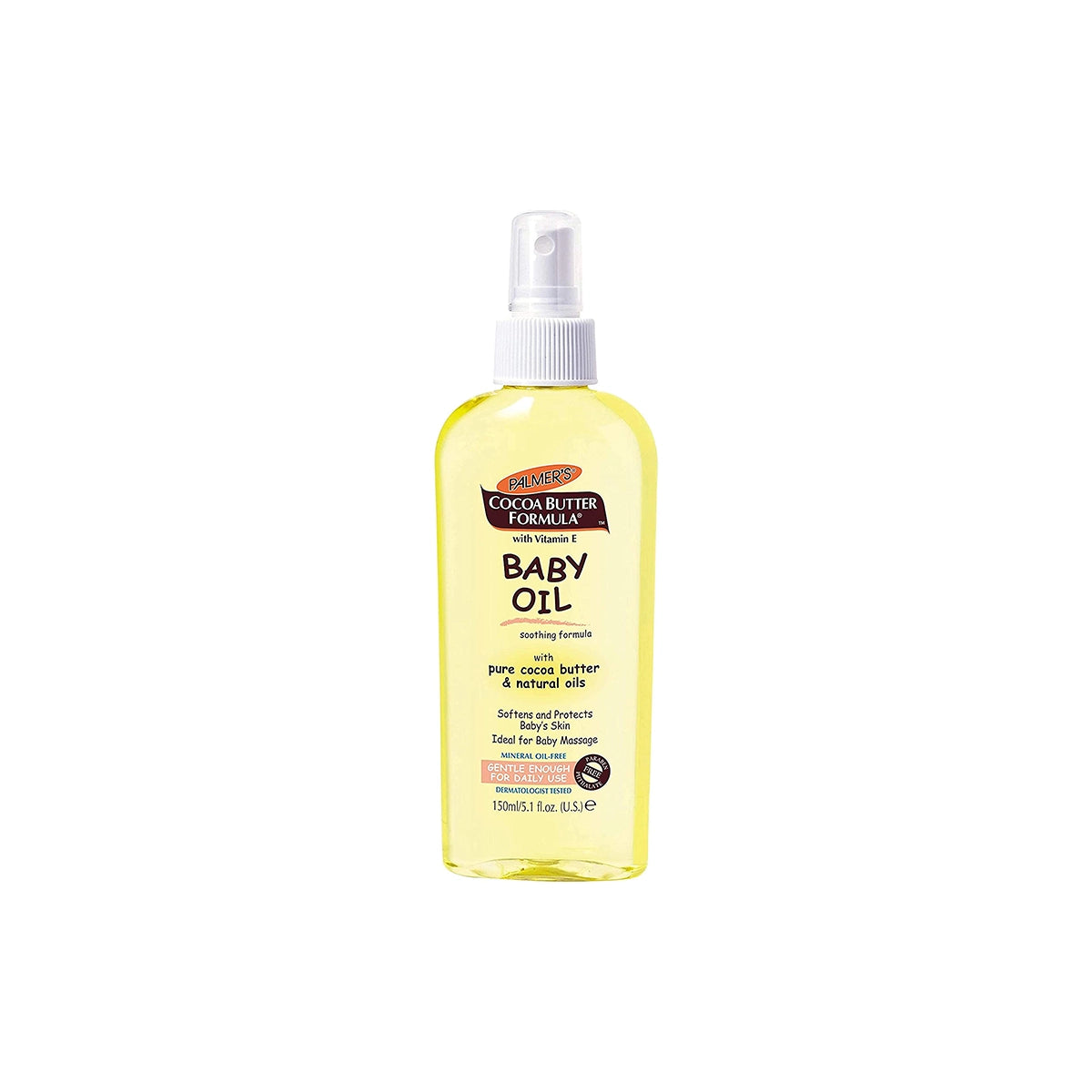 PALMERS CBF BABY OIL 150ML NEW