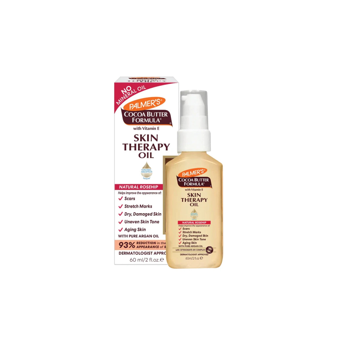 PALMERS CBF SKIN THERAPY OIL 60ML ROSEHIP FRAGRANCE