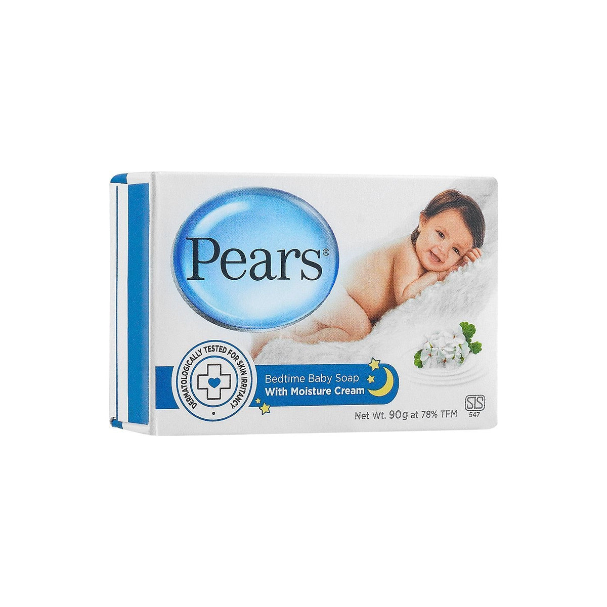 PEARS BEDTIME BABY SOAP 90G MOISTURE CREAM