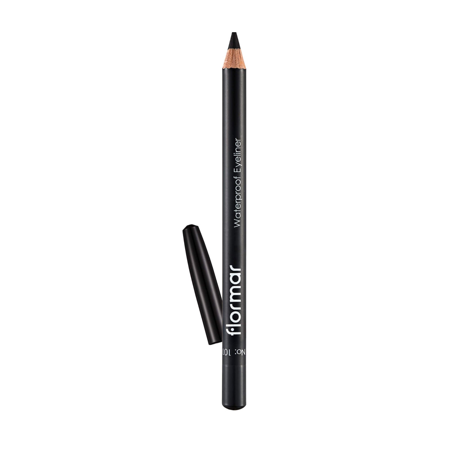 FLORMAR EYELINER PENCIL WATERPROOF 101. - D.Watson Cosmetics