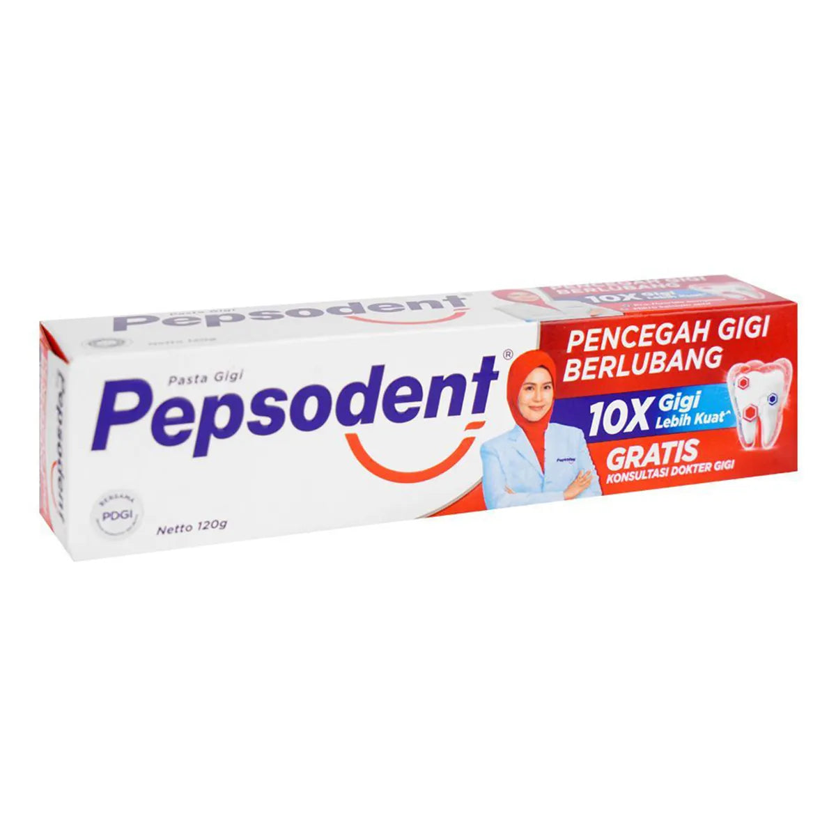 PEPSODENT T PASTE 120G PENCEGAH GIGI BERLUBANG