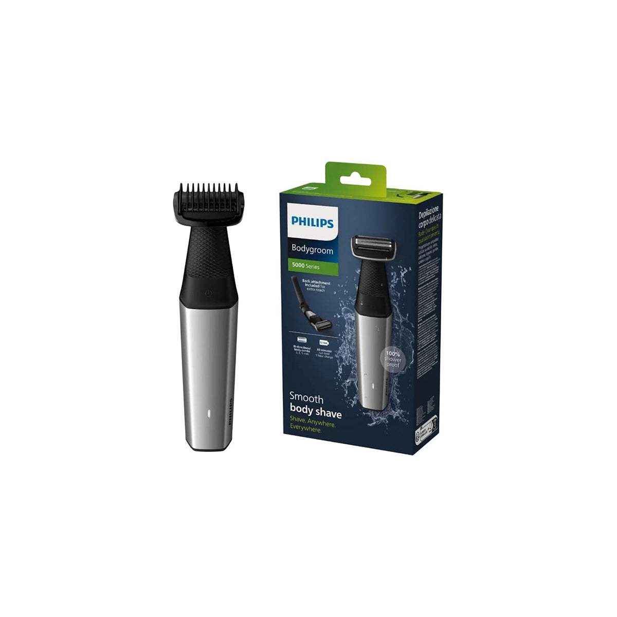 PHILIPS BODYGROOM 5000 SERIES BODY TRIMMER BG 5021/15