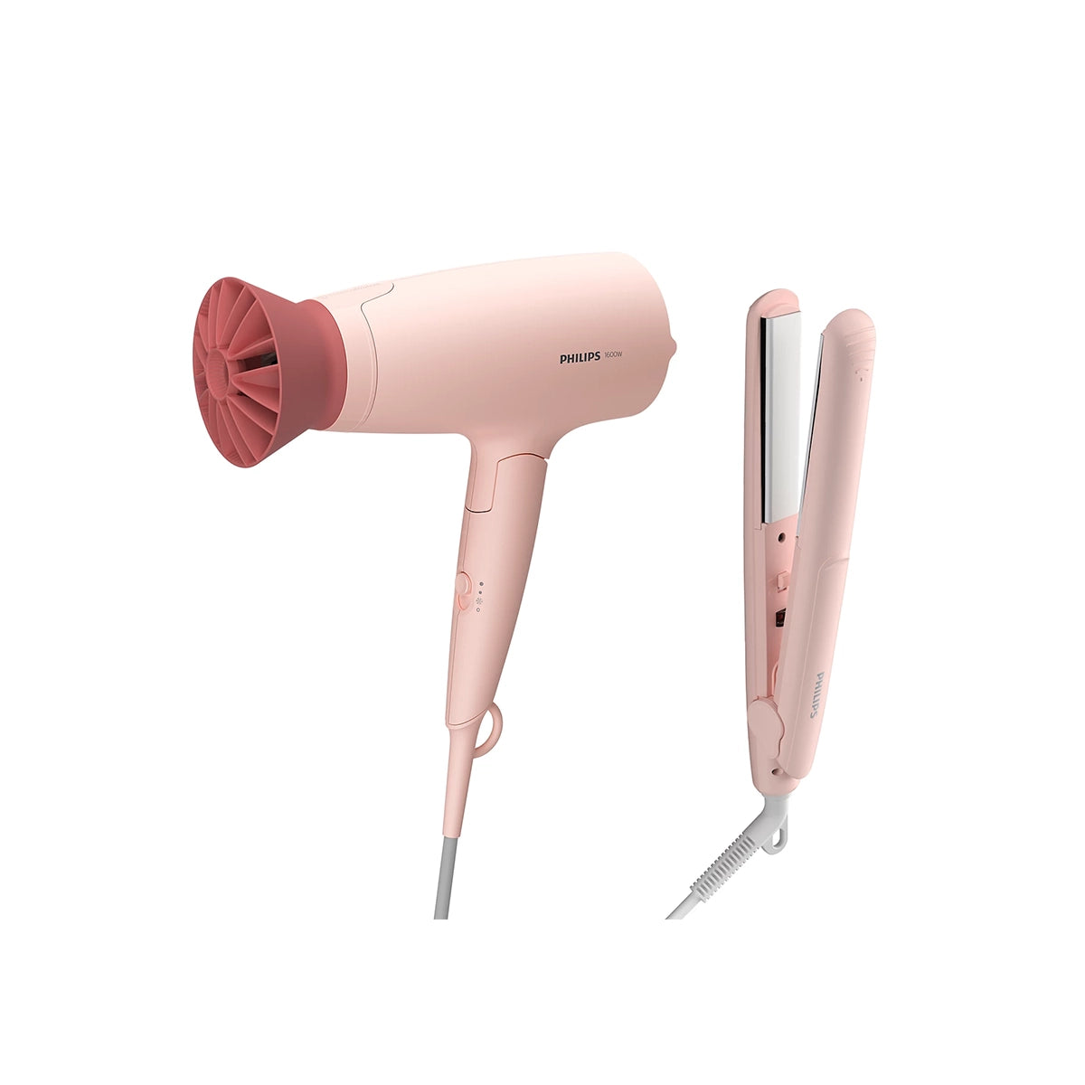 PHILIPS HAIR DRYER & STRAIGHTENER STYLING MADE EASY BHP398