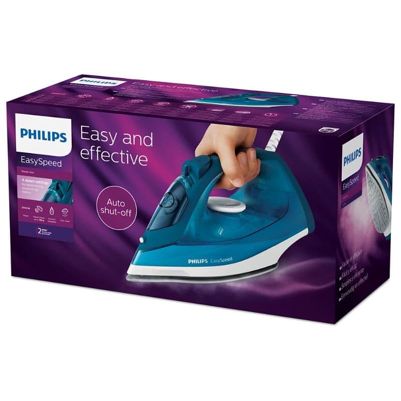 PHILIPS IRON EASY AND EFFECTIVE AUTO SHUT OFF 1756