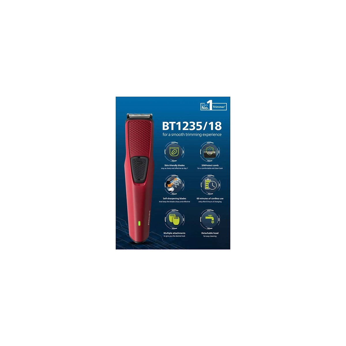 PHILIPS TRIMMER BT1235/18