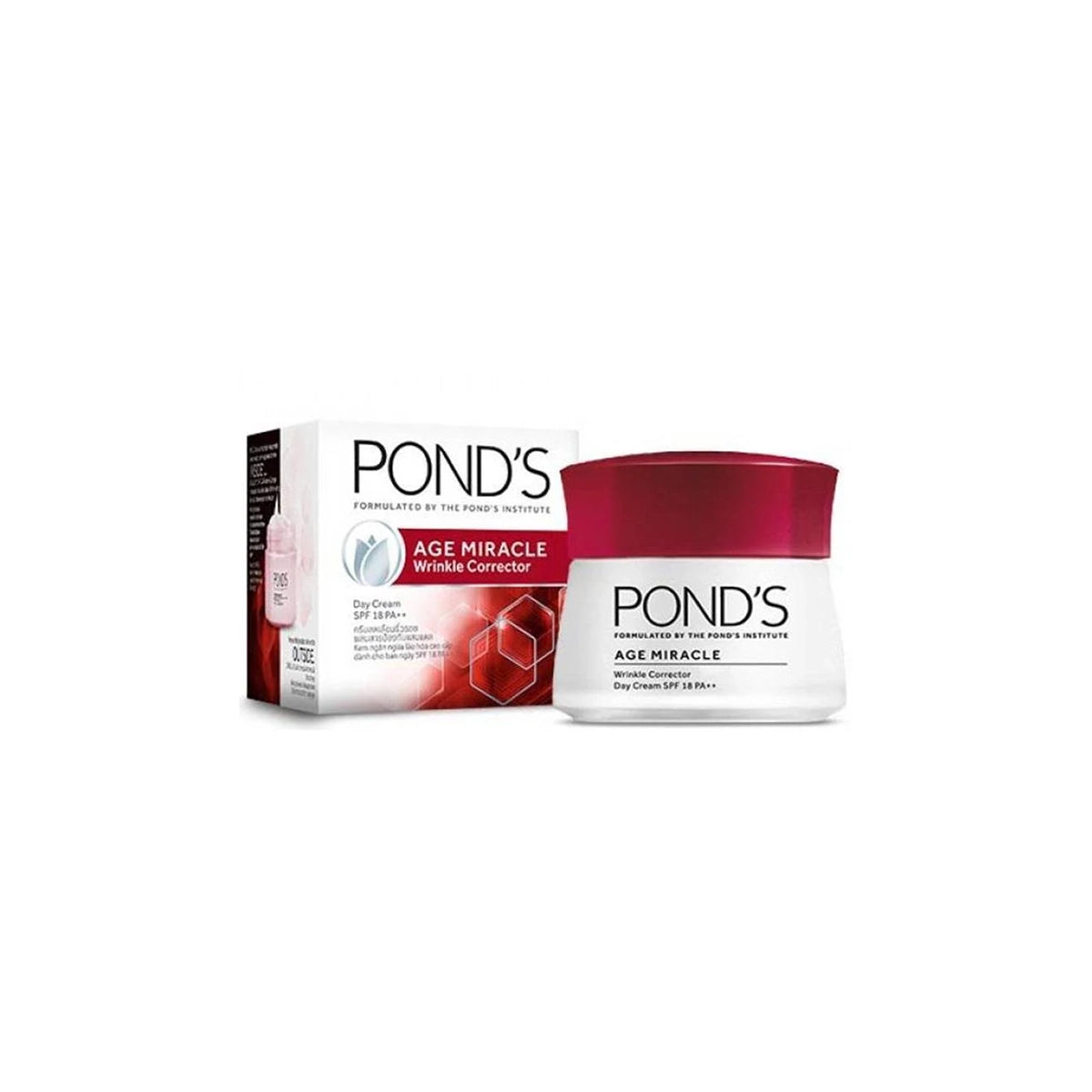 PONDS INDO AGE MIRACLE WRINKLE CORRECTOR DAY CREAM 50G