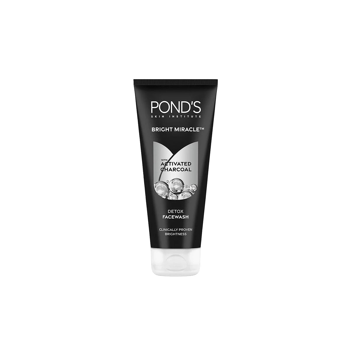 PONDS PAK BRIGHT MIRACLE CHARCOAL FACE WASH 100GM