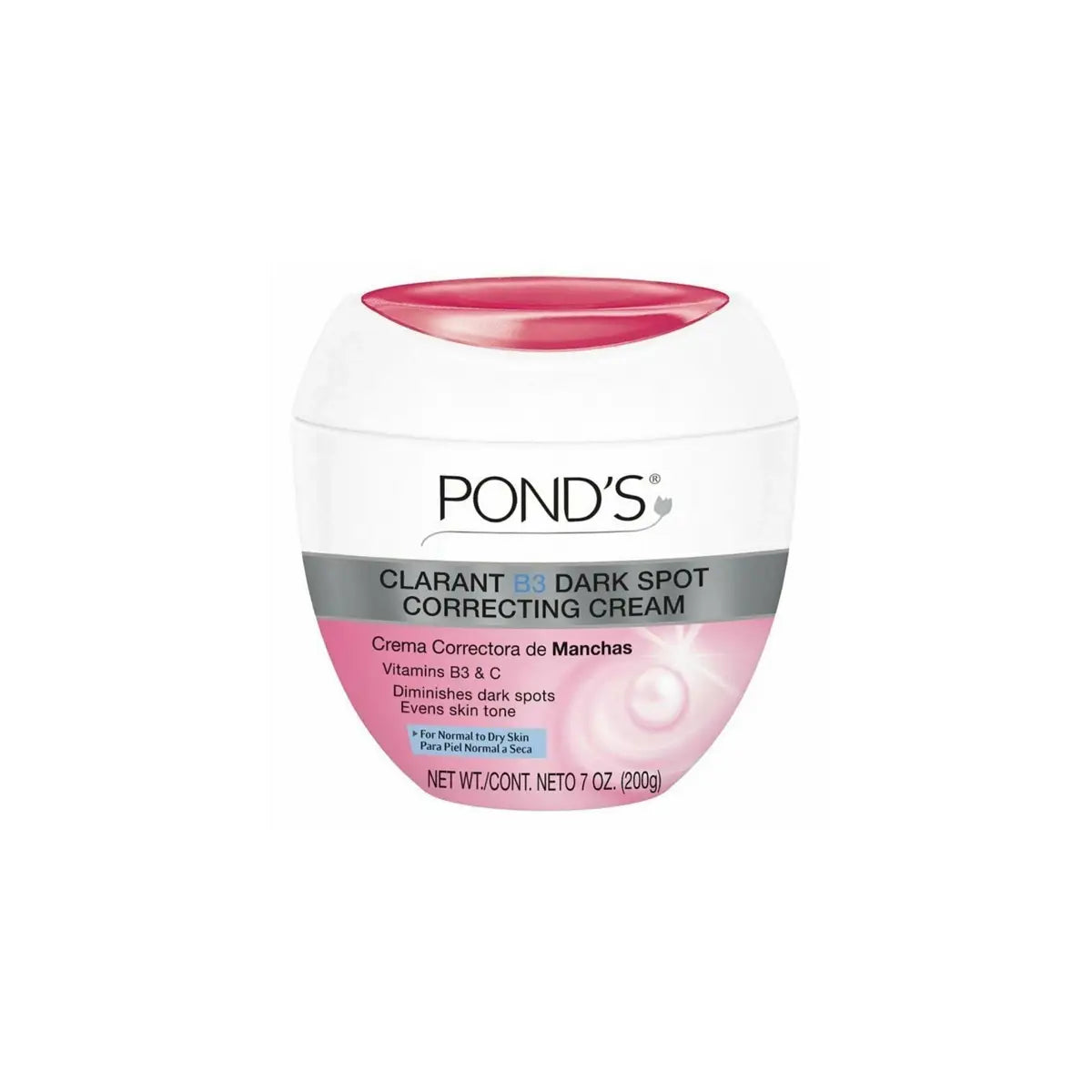 PONDS CLARANT B3 DARK SPOT CORRECTING CREAM 200G DRY SKIN