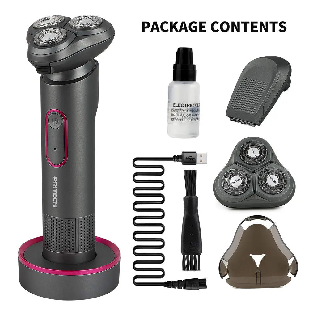 PRITECH 3D FLOATING ROTARY SHAVER  RSM 2888