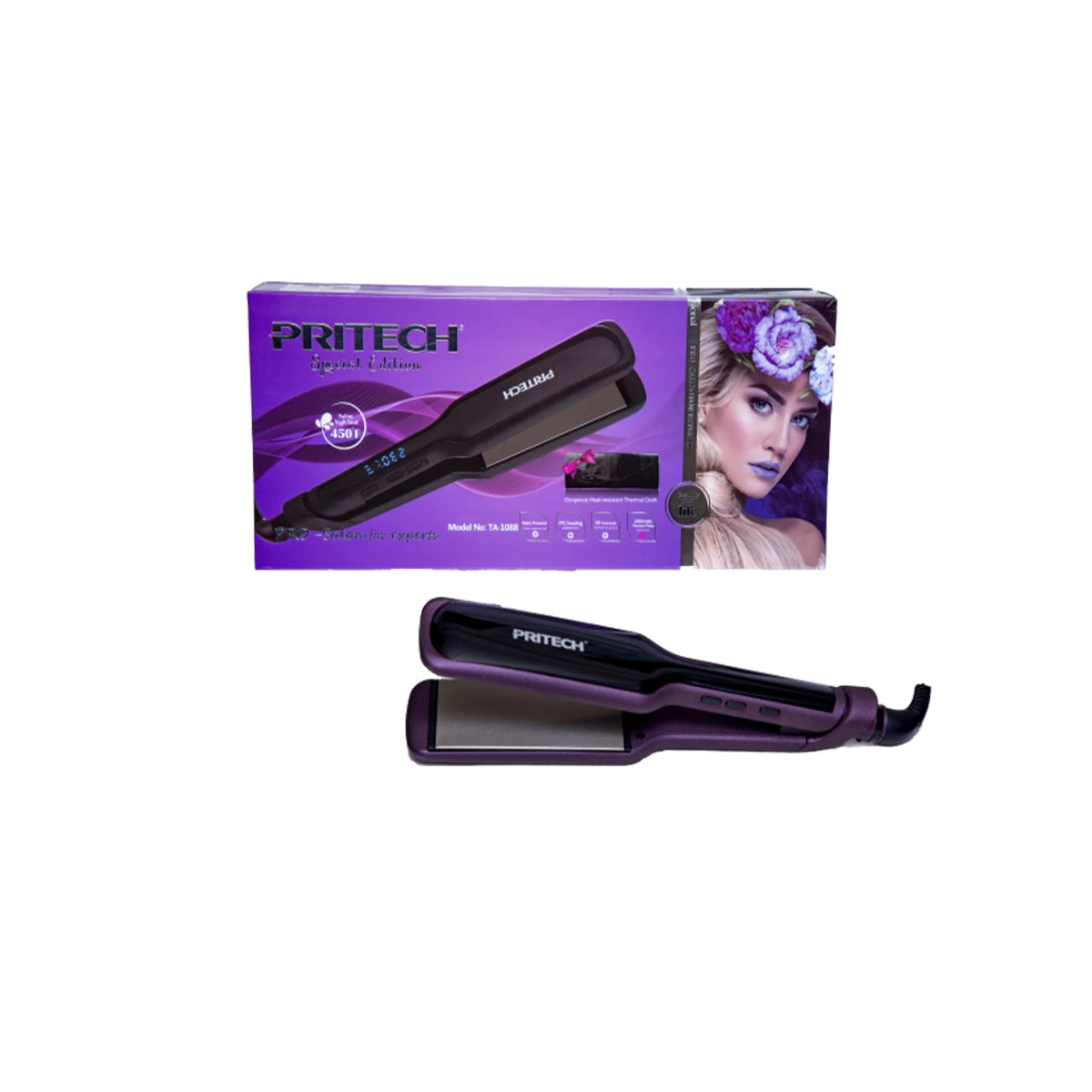 PRITECH HIGH HEAT FOR QUICK STRAIGHTNING AT 1088