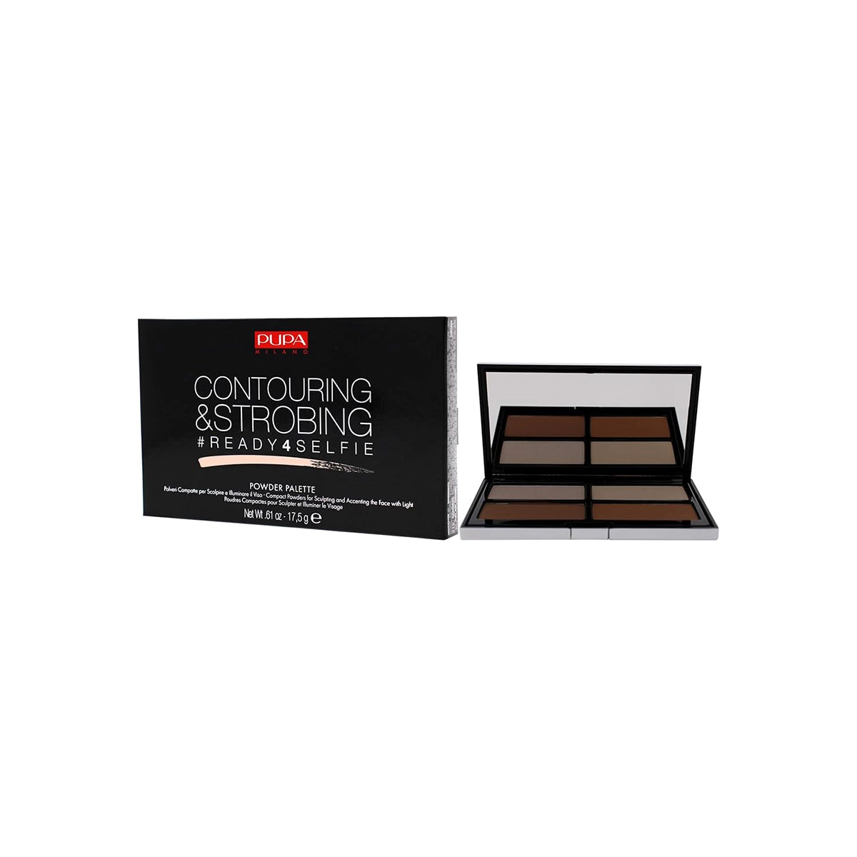 PUPA CONTOURING STROBING PALETTE PWDR LIGHT SKIN 001