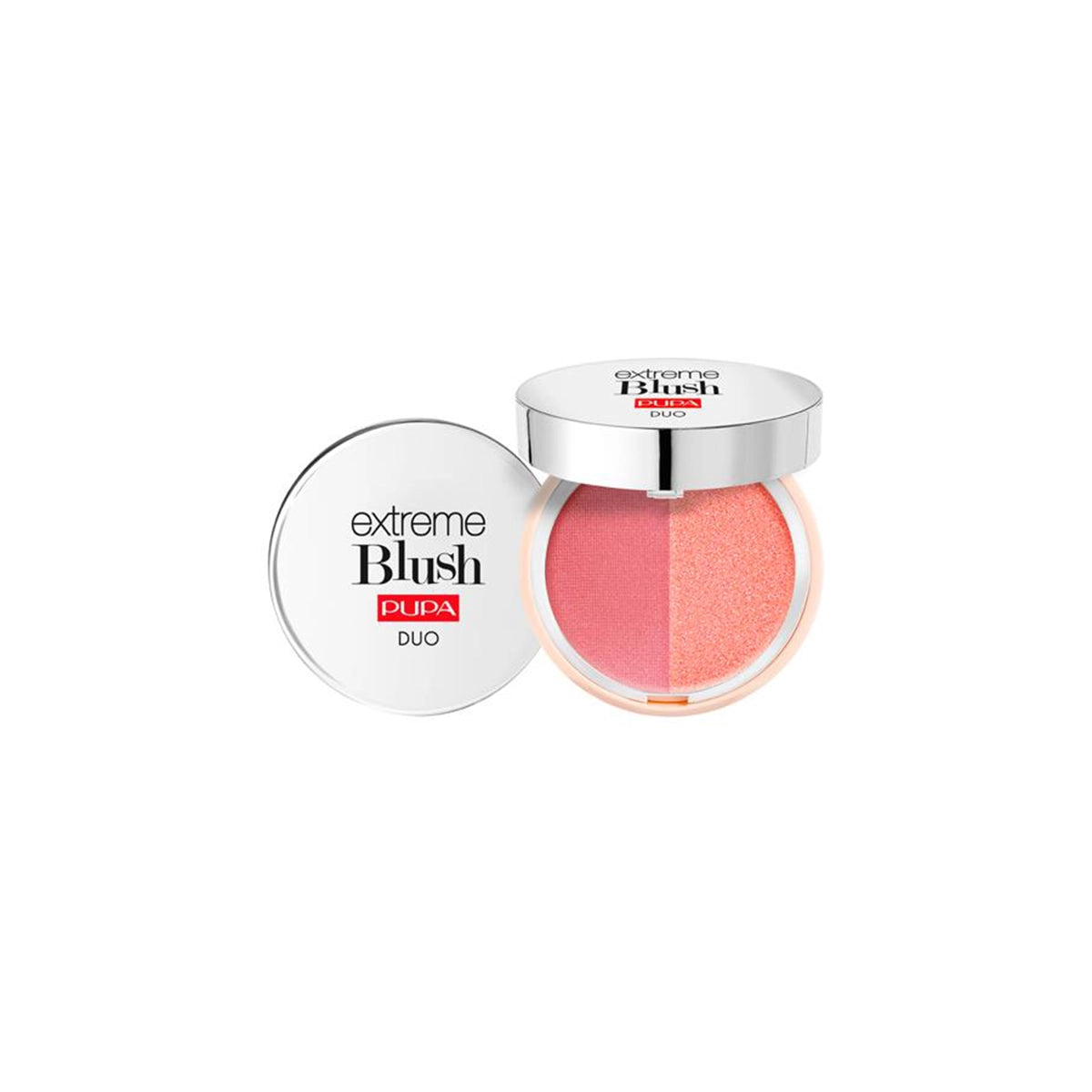 PUPA EXTREME BLUSH DUO DUAL RADIANT FLAMINGO GLOW 140