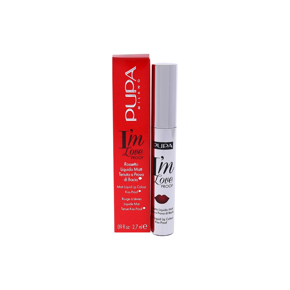 PUPA ROSSETTO LIQUID MATT I M LOVE PROOF 009