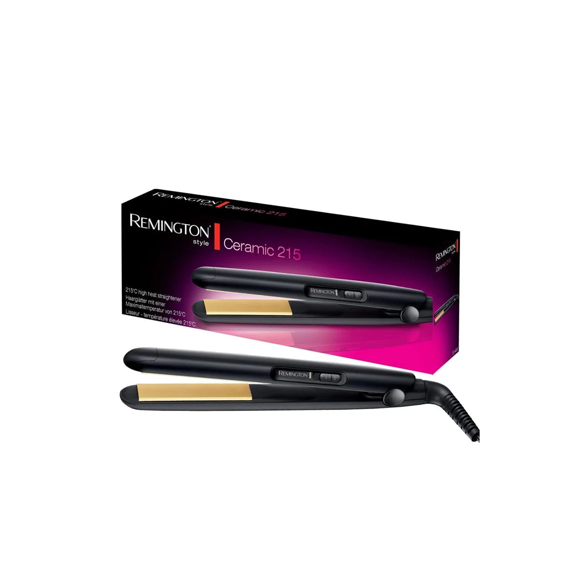 REMINGTON HAIR STRAIGHTNER S1450.