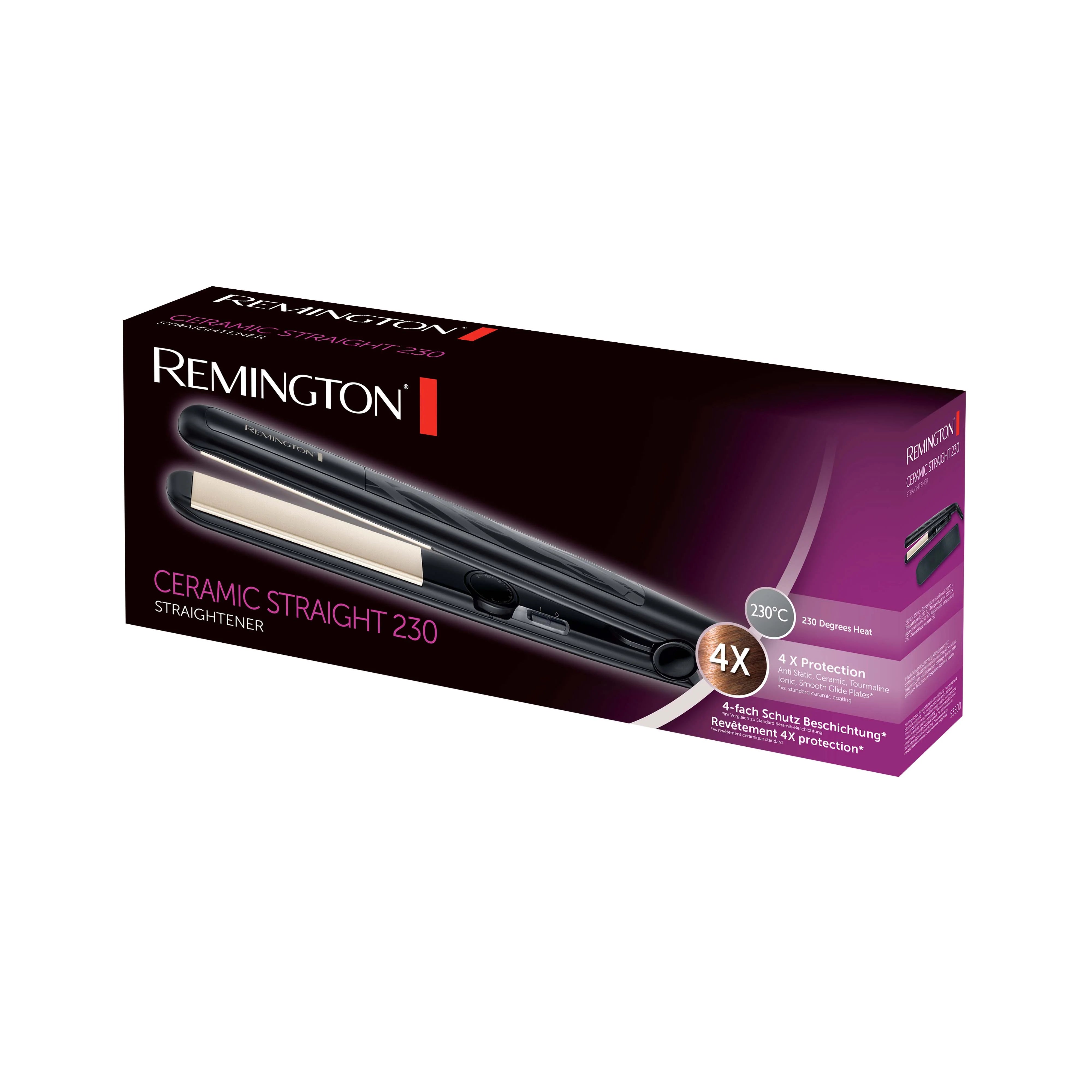 REMINGTON HAIR STRAIGHTNER S3500