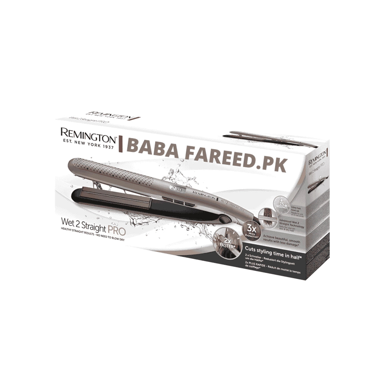 REMINGTON HAIR STRAIGHTNER S7970